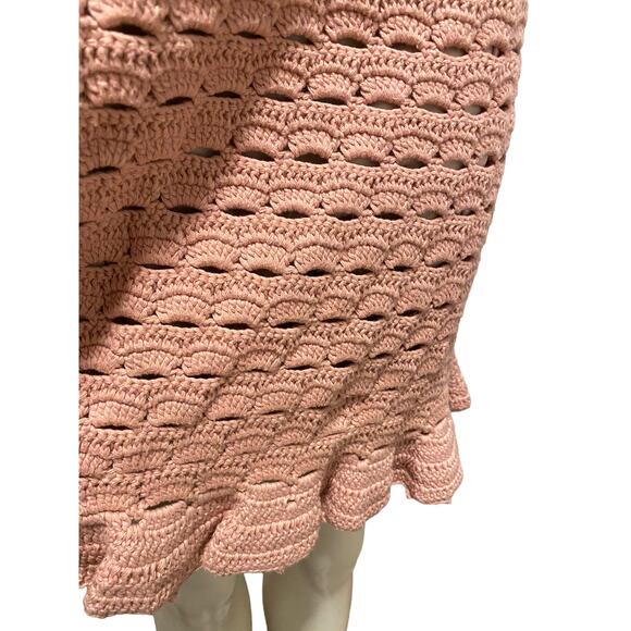 Eleven Six Remi Crochet Shift Dress NEW Rosa Pink - Picture 9 of 9